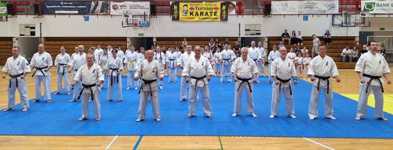 EGZAMIN KARATE KYOKUSHIN Nowosądeckiego i Gorlickiego Klubu Karate Kyokushin Nowy Sącz 14.06.2025
